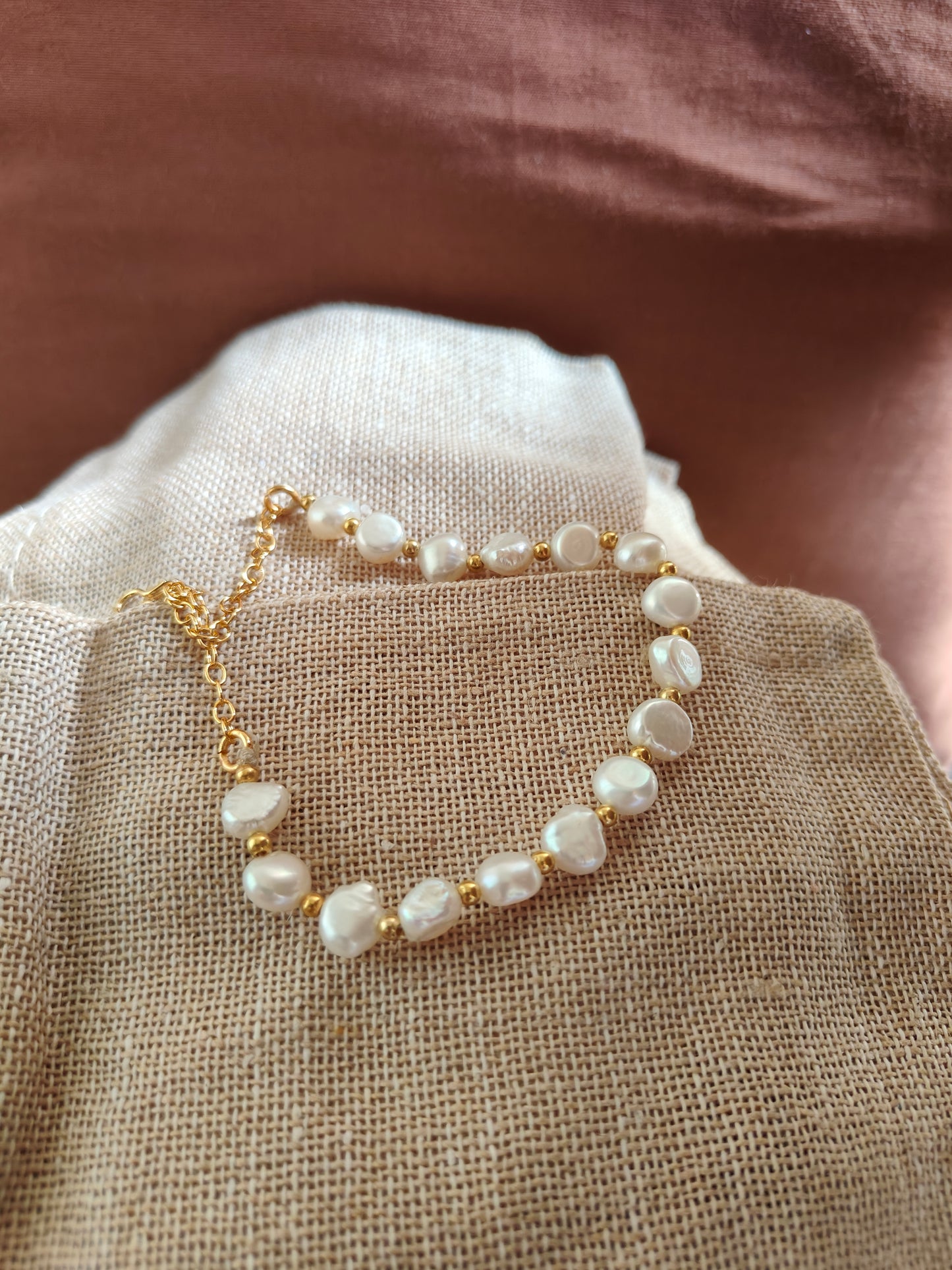Pearl Bead Bracelet