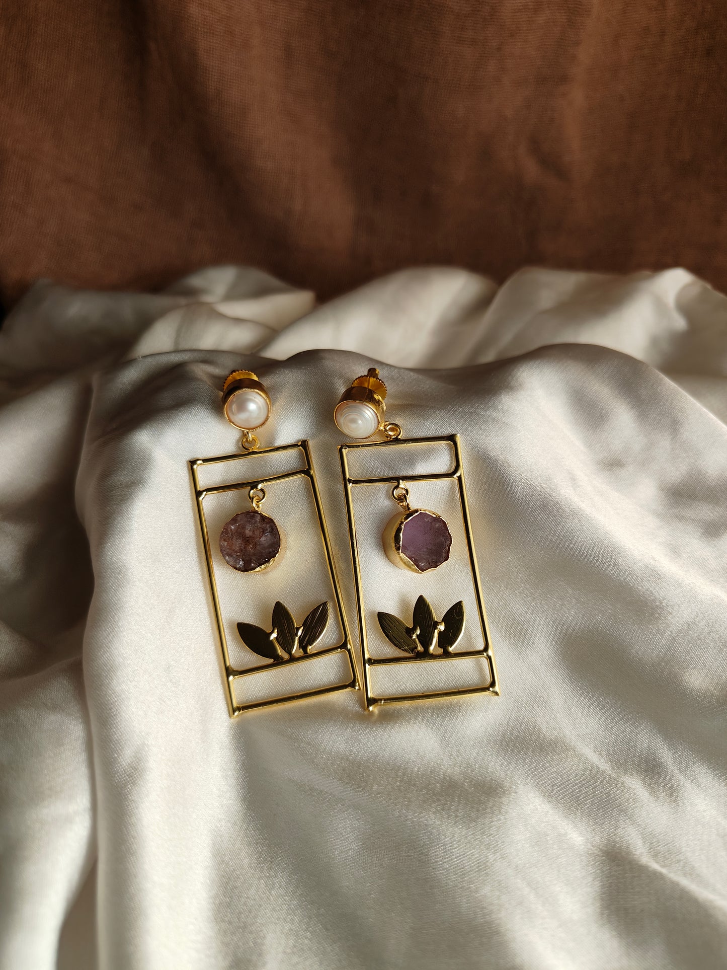 Lavendar Earrings