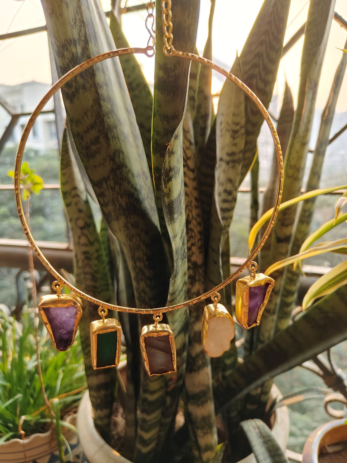 Rainbow Raindrops (5 stones)