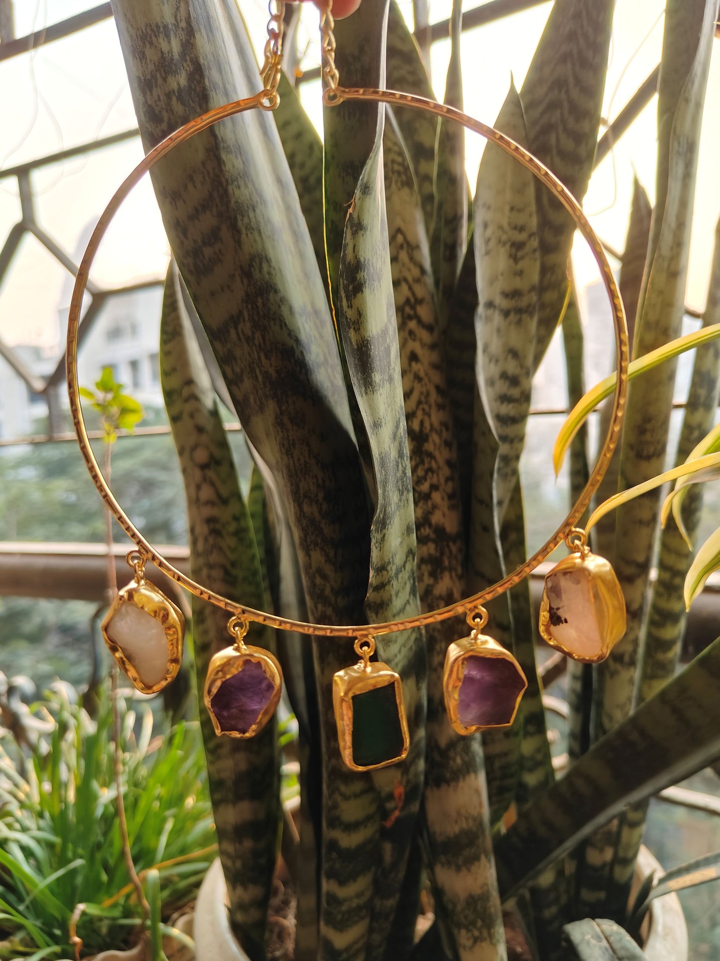 Rainbow Raindrops (5 stones)