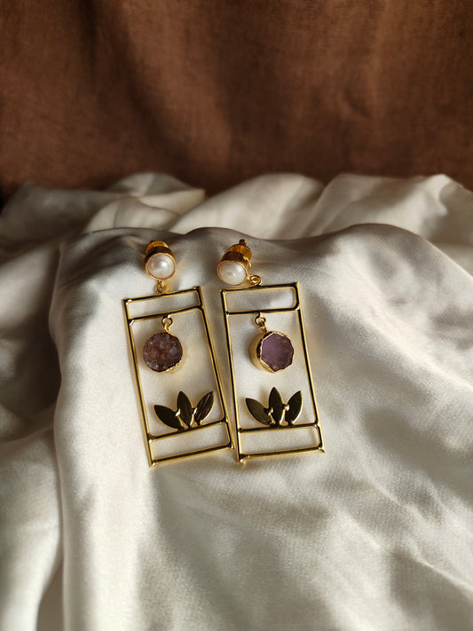 Lavendar Earrings